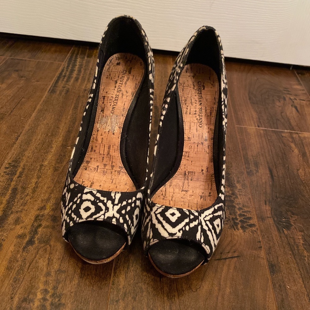 Black & White Heels